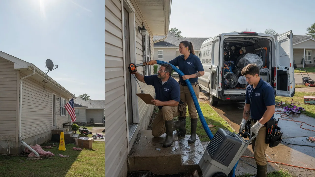 Ceiling Water Damage Restoration in Siloam, GA near me